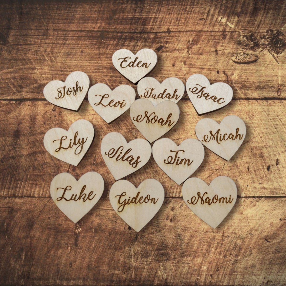 Add on Hearts for Family Tree Signs