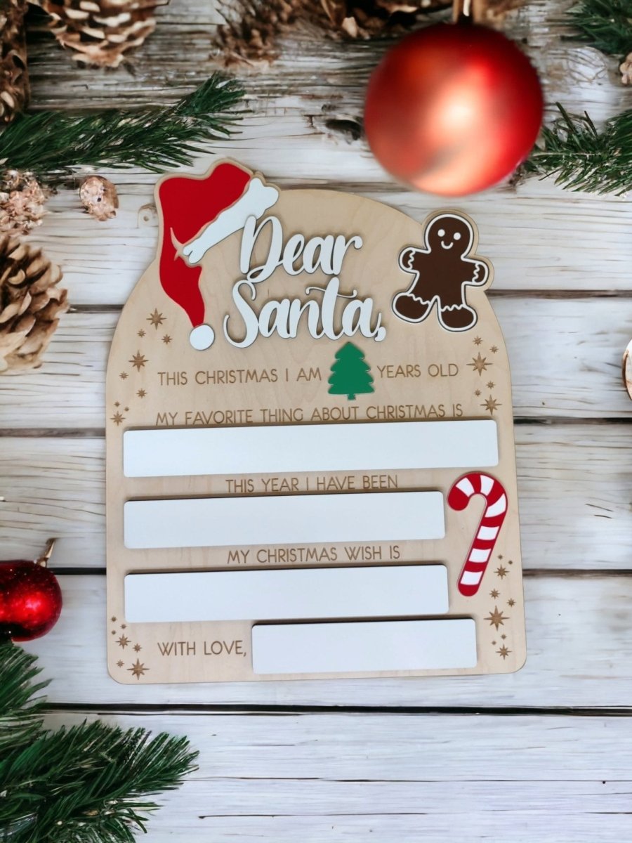 Dear Santa Sign
