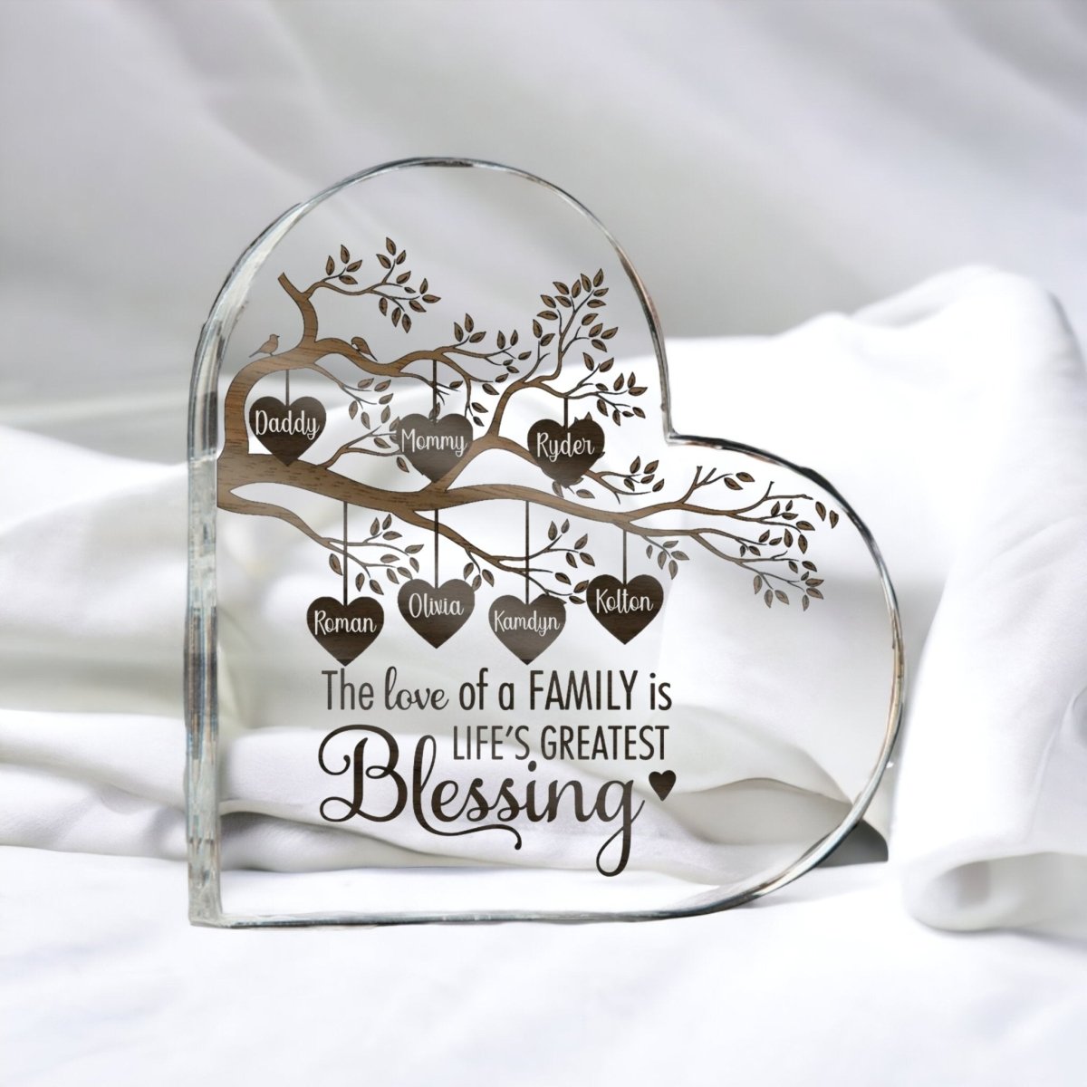 Heart Shaped Family Tree