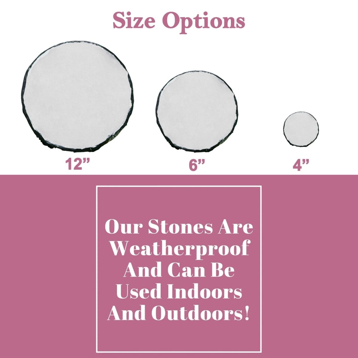 Personalized Birth Flower Garden Stepping Stone, Unique Mother's Day Gift for Her, Gift for Grandma, Mom, Wife, Daughter, From Kids